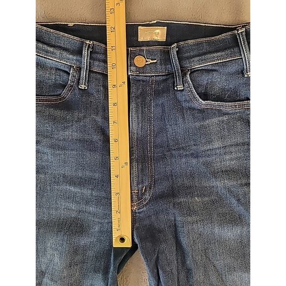 MOTHER Hustler Ankle Fray in Home Movies • Size 27 • High Rise Boot Crop - Picture 8 of 11